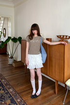 RAINY韓系古早音符プリントTシャツ26SA23716X