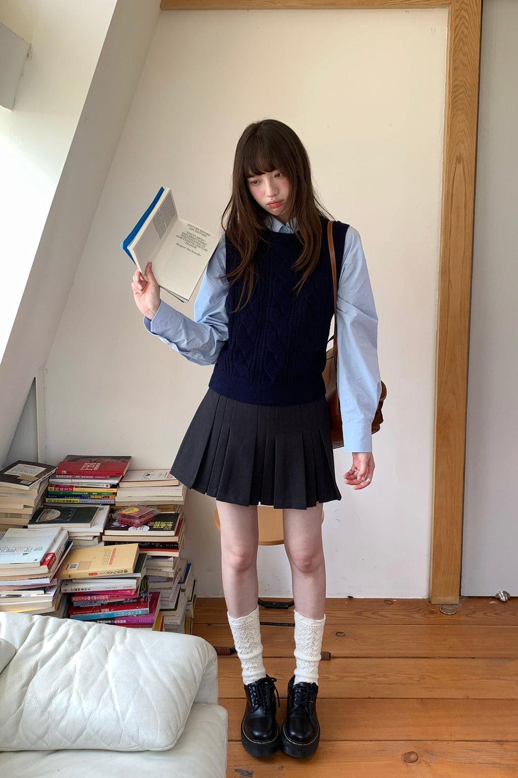 RAINYのカジュアルな開襟シャツ26FA43930Q
