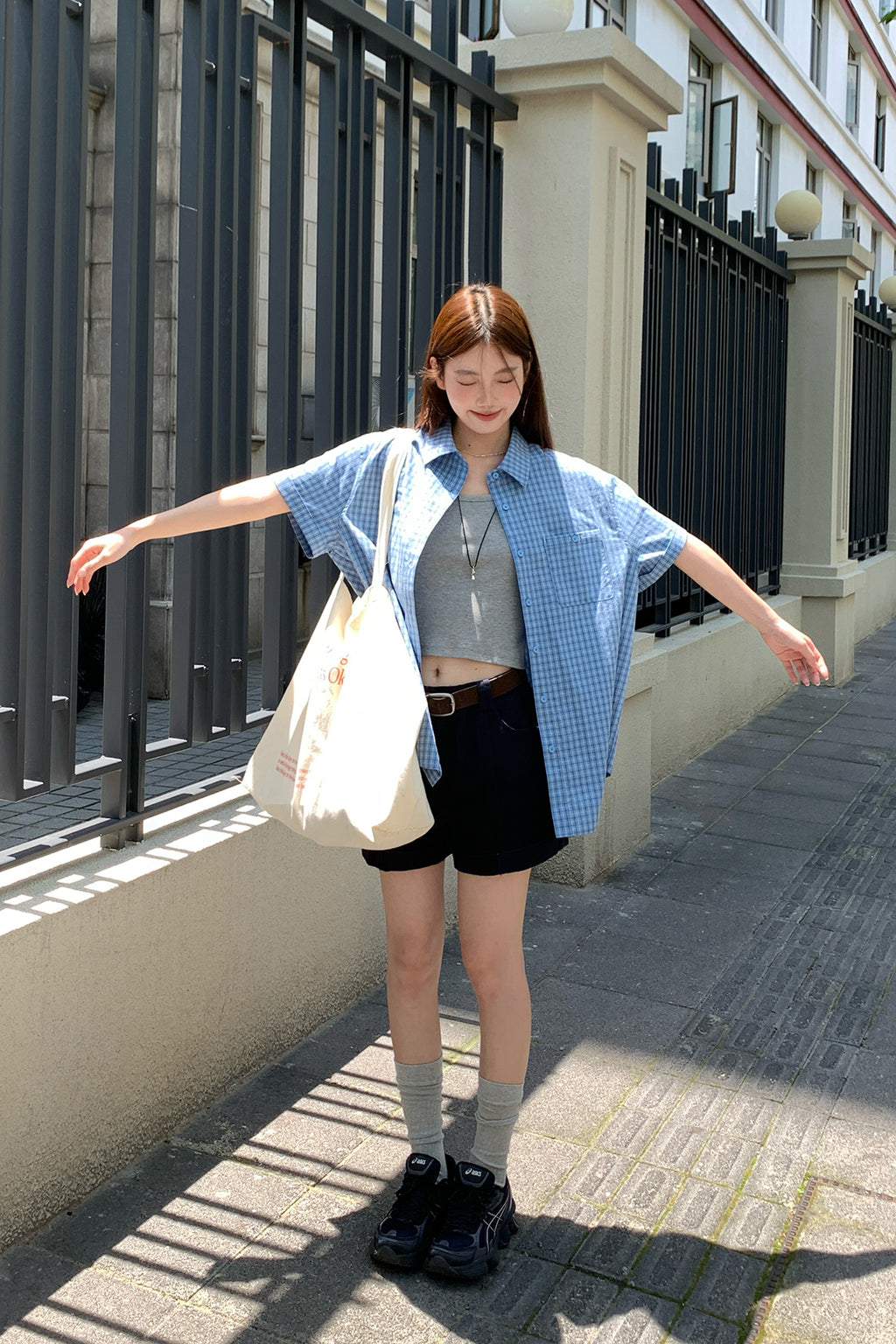 RAINY定番シンプル100均チェックシャツ26SA43731Q
