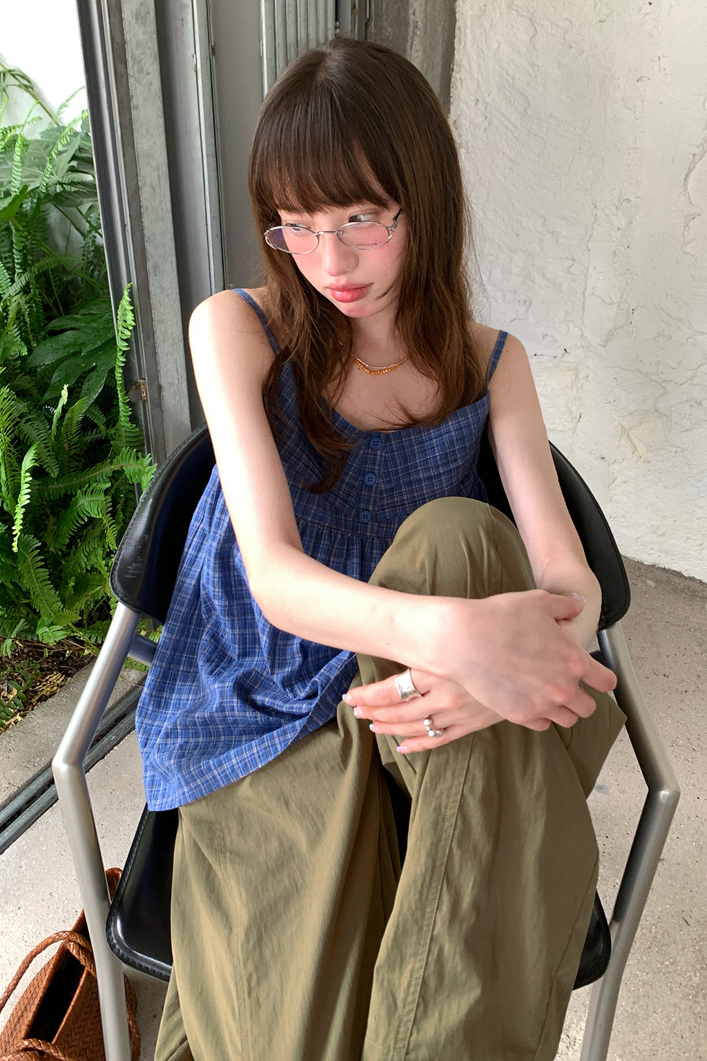 RAINYゆったり分割ワイドパンツ26SB13788J