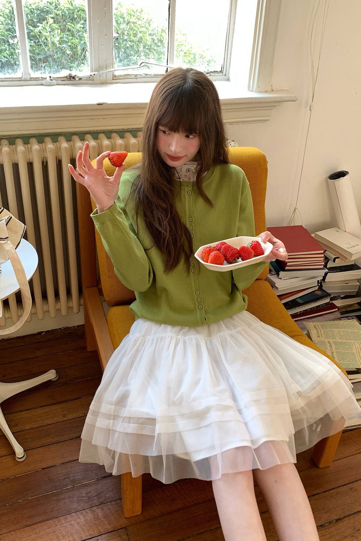 RAINY 100マイクロゆったりクルーネックニット26SG23641Y