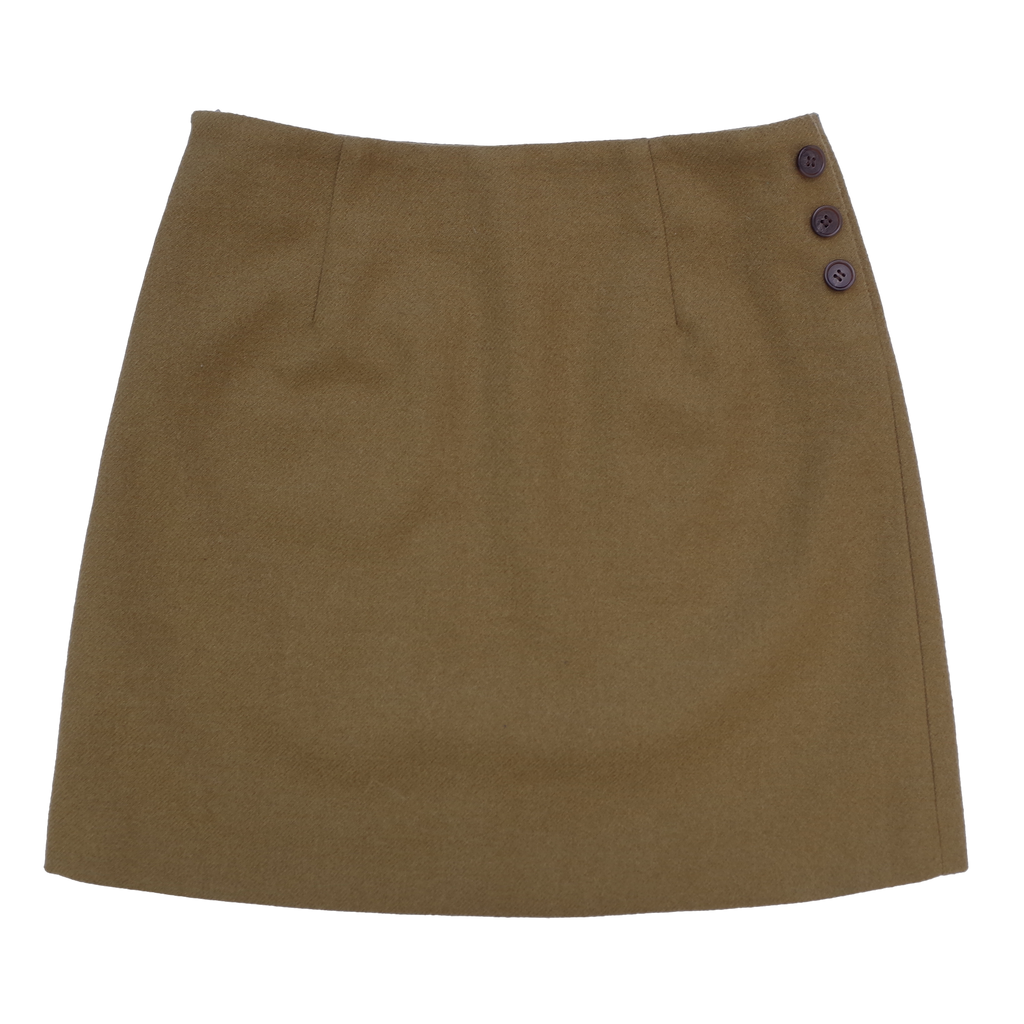 RAINY シンプル 韓国風 万能 ウール ミディスカート 秋冬 レディース ゆったり ハイウエスト ストレート ショートスカート スタイリッシュデザイン