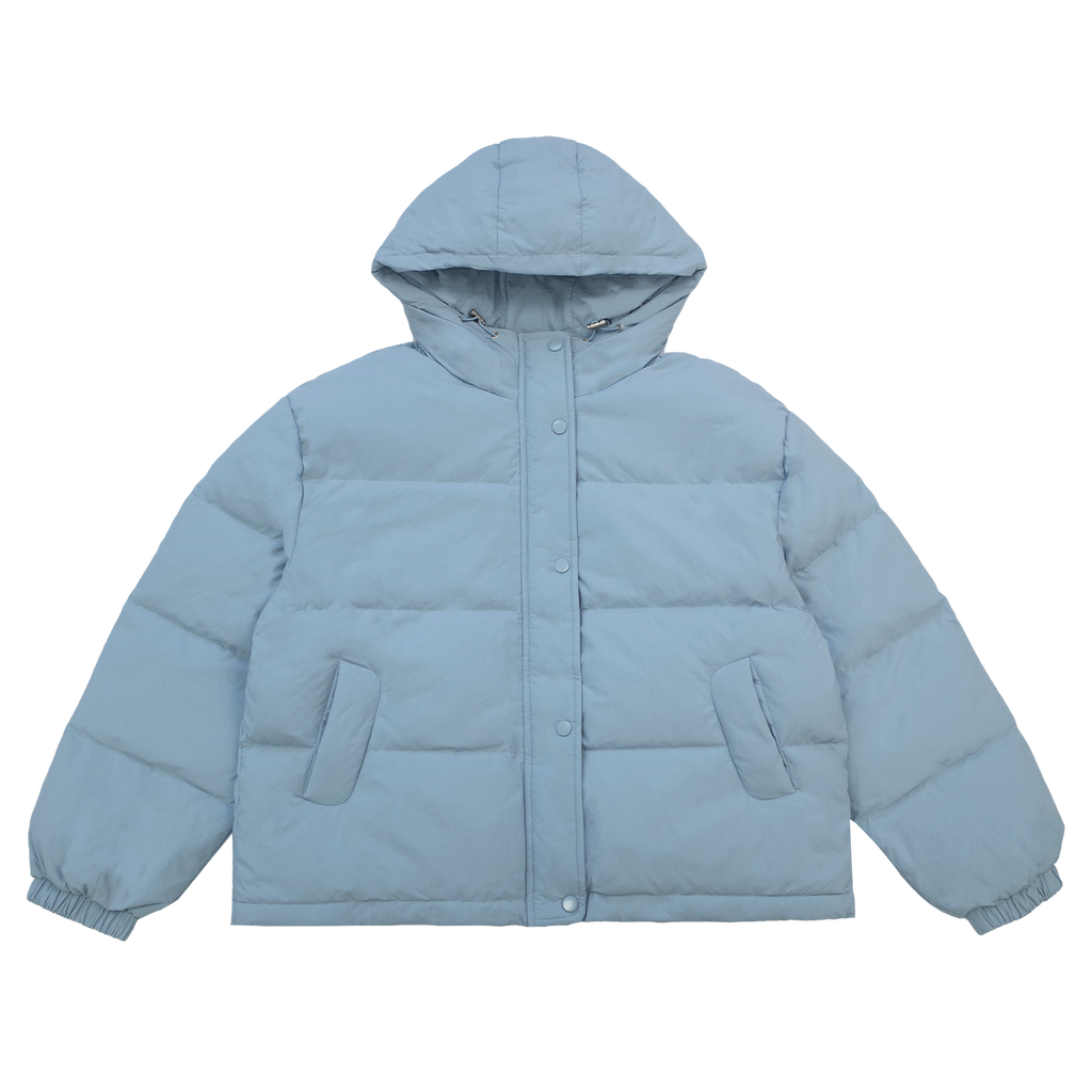 RAINYフード90ホワイトダックダウンダウンジャケット