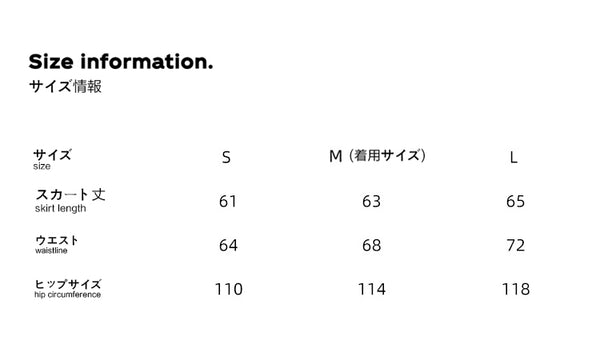 Size info