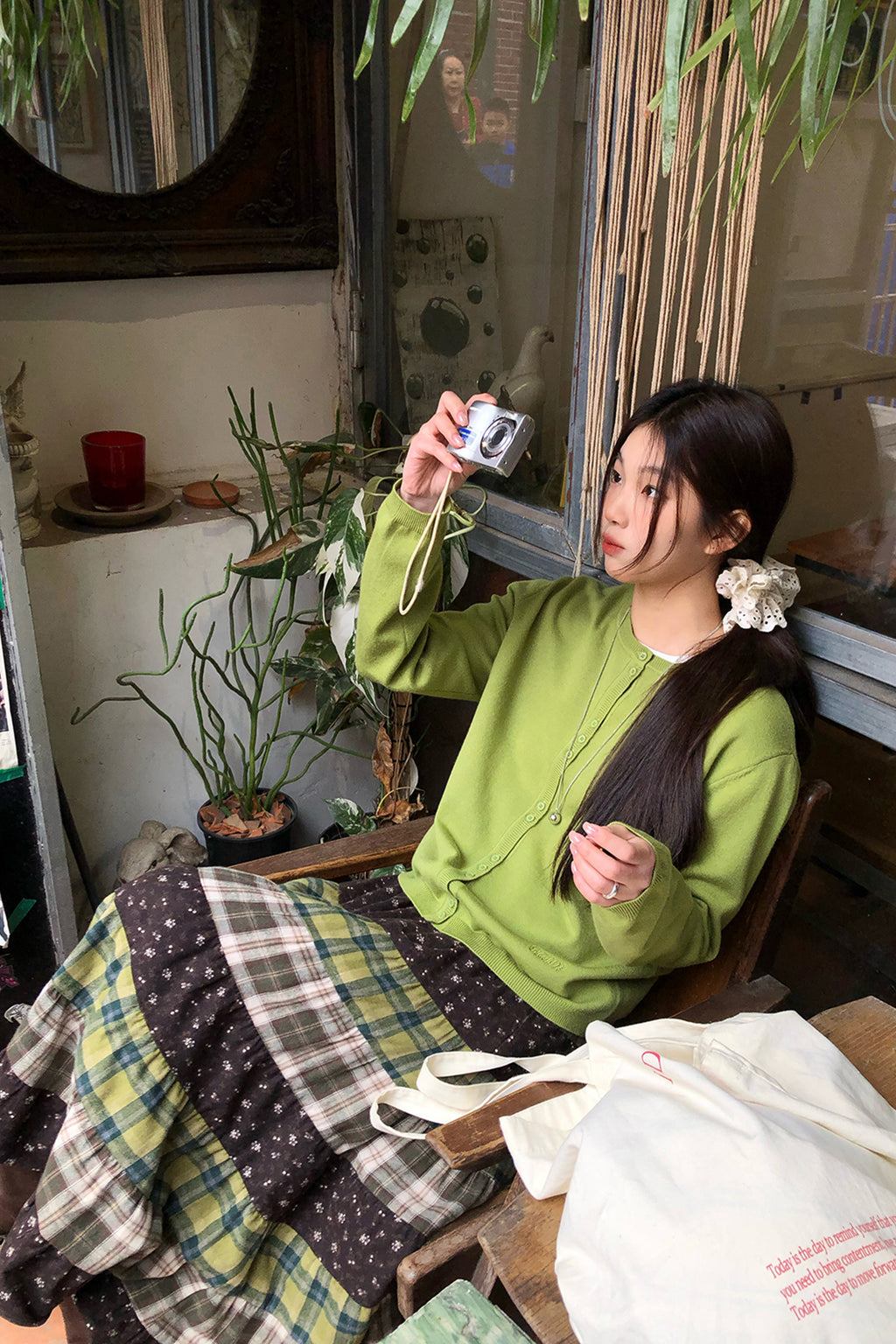 RAINY 100マイクロゆったりクルーネックニット26SG23641Y