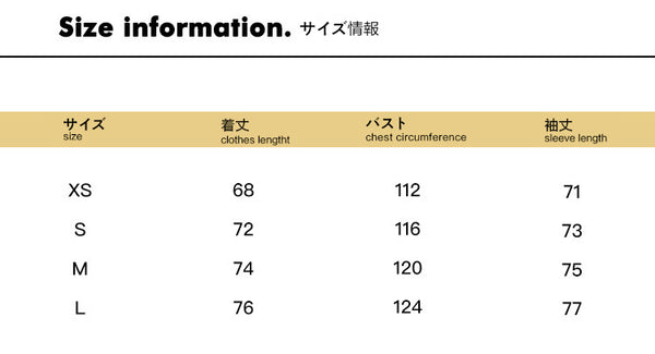 Size info